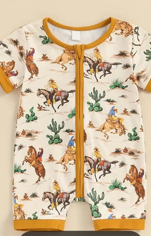 Cowboy Romper 2