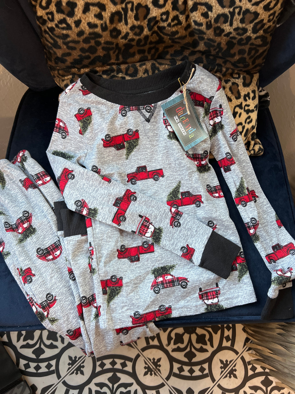 Christmas Tree Truck Pjs