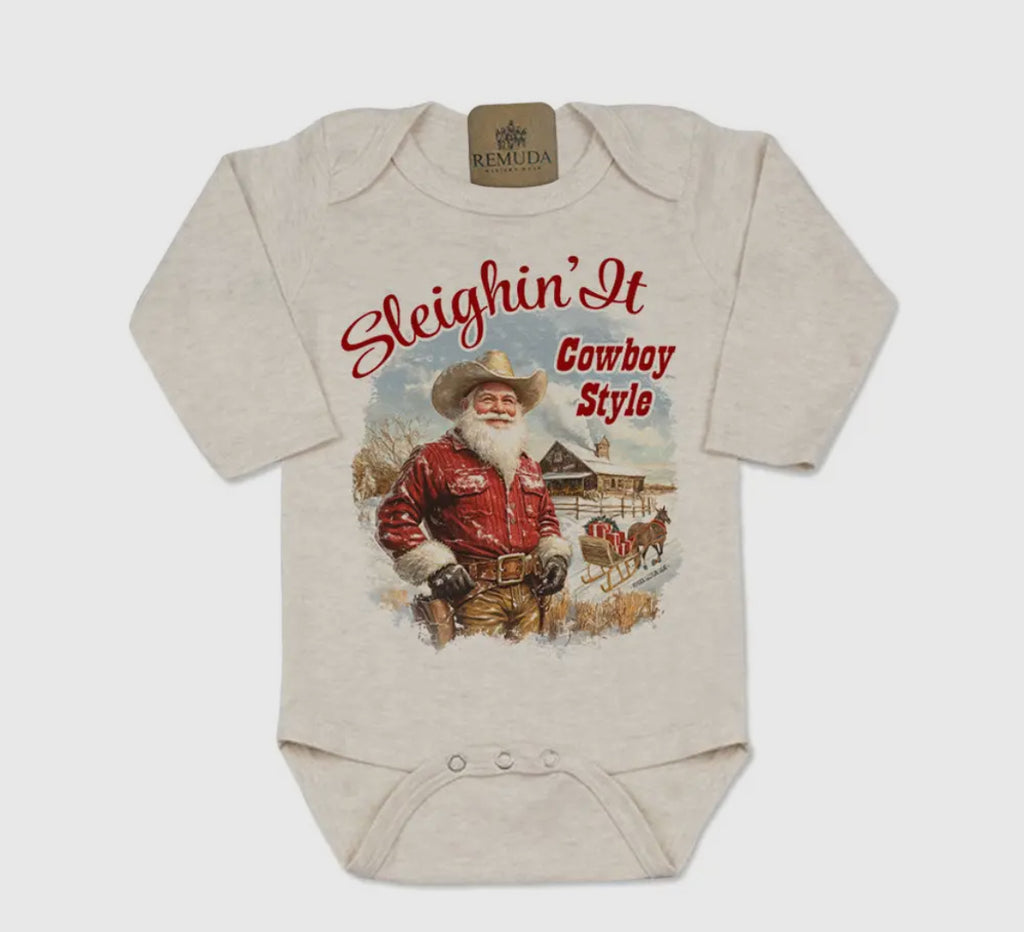 Sleighin’ It Cowboy Style