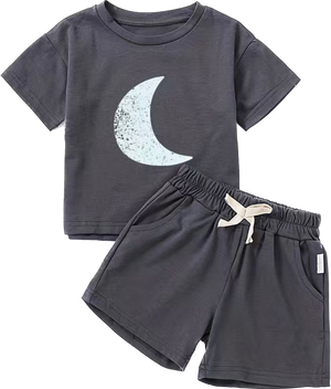 Gray moon set