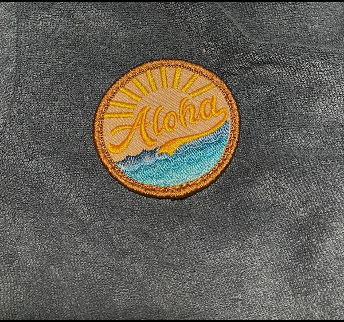 Aloha Waves Patch Romper