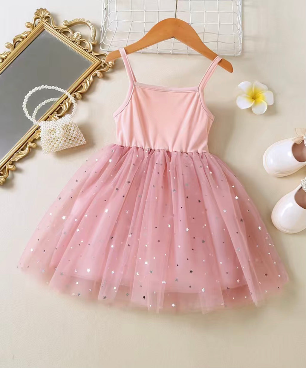 Pink Star Dress