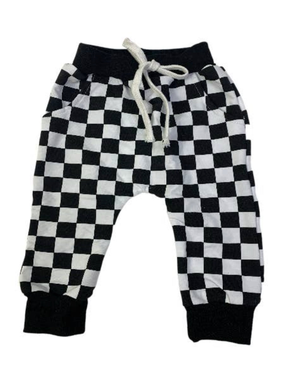 B &W Checkered  jogger